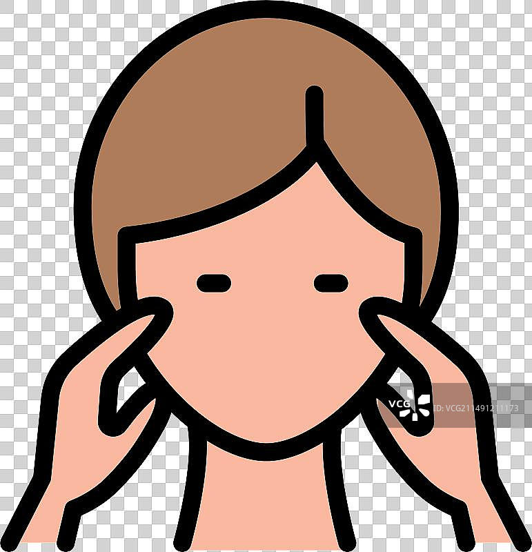 美容配色图标图片素材