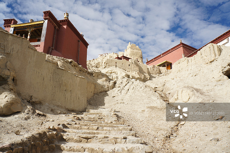 古格王朝遗迹图片素材