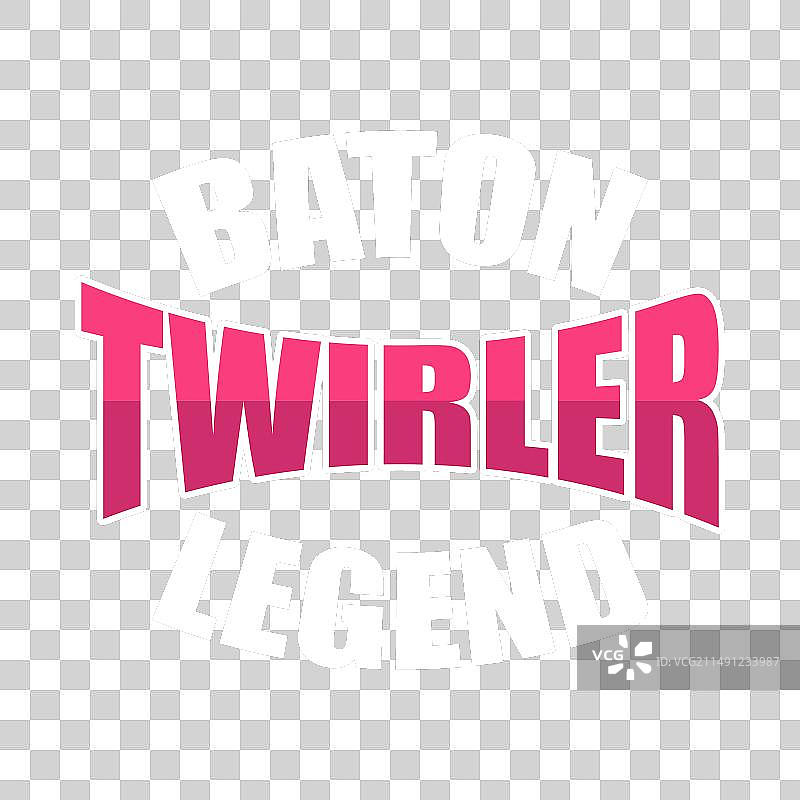 复古指挥棒旋转T恤设计图片素材