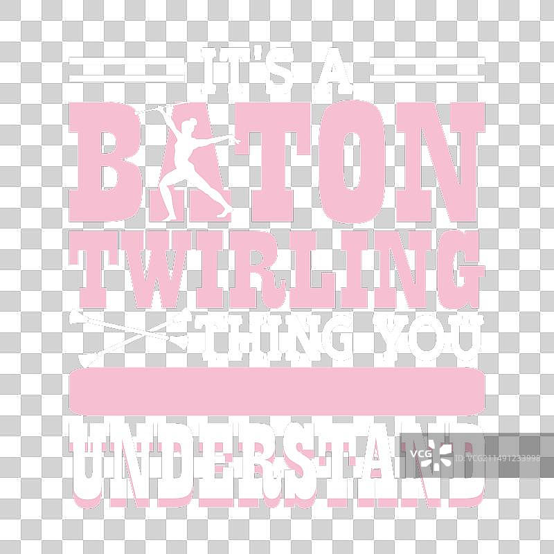 复古指挥棒旋转T恤设计图片素材