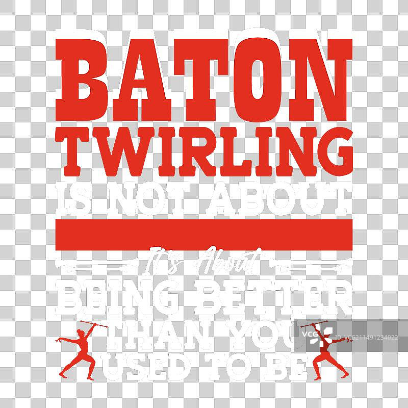 复古指挥棒旋转T恤设计图片素材