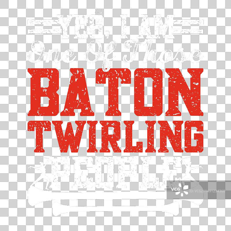 复古指挥棒旋转T恤设计图片素材