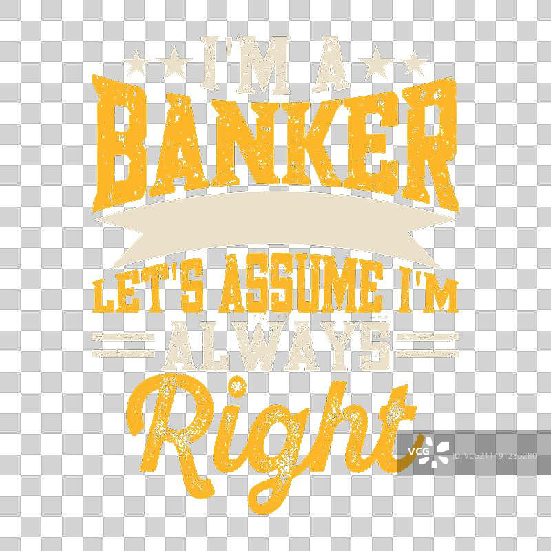 有趣的贷款专员复古银行家T恤设计图片素材