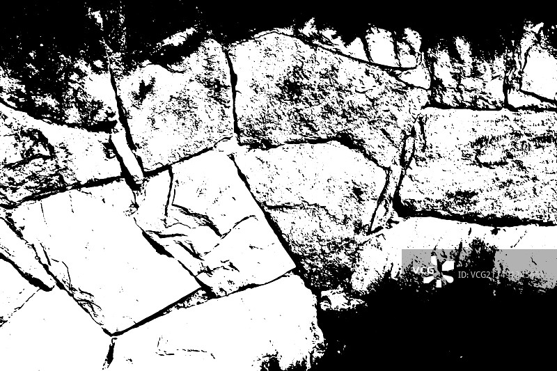 黑白摇滚墙纹理图片素材