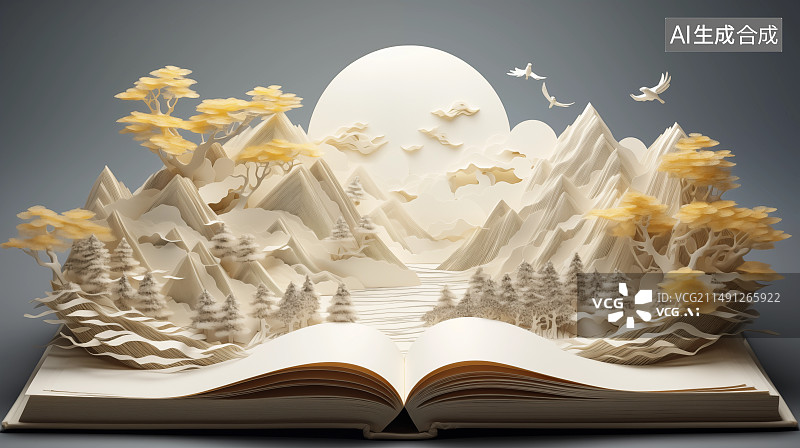 【AI数字艺术】新中式中国文化，中国元素图片素材