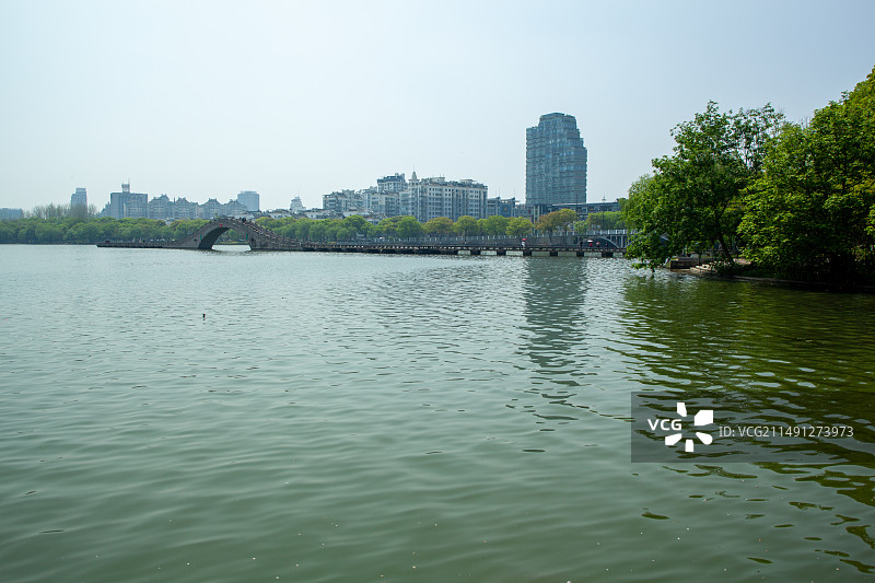 绍兴柯桥瓜渚湖·北岸公园图片素材