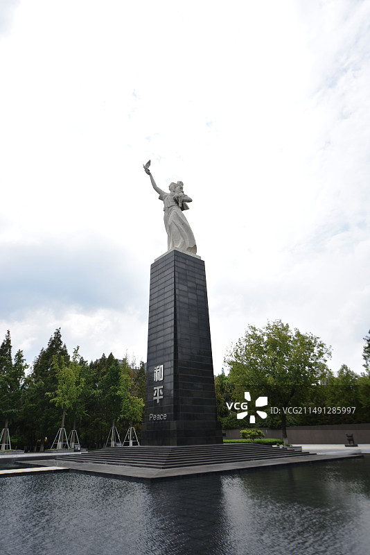 和平纪念碑图片素材
