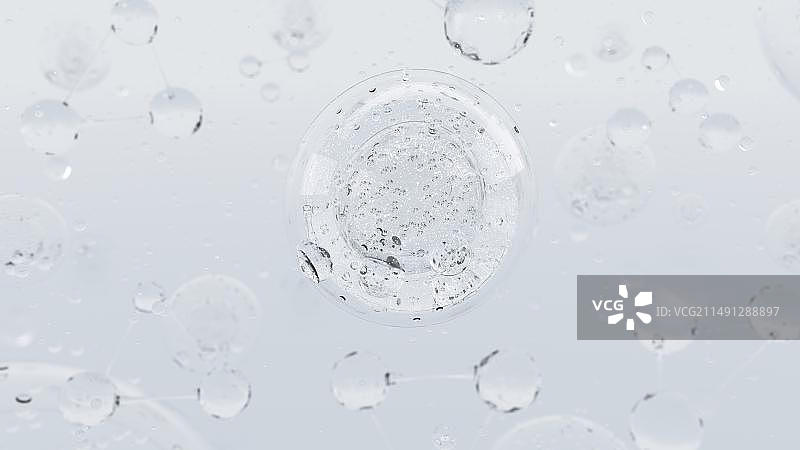 漂浮细胞和DNA图片素材