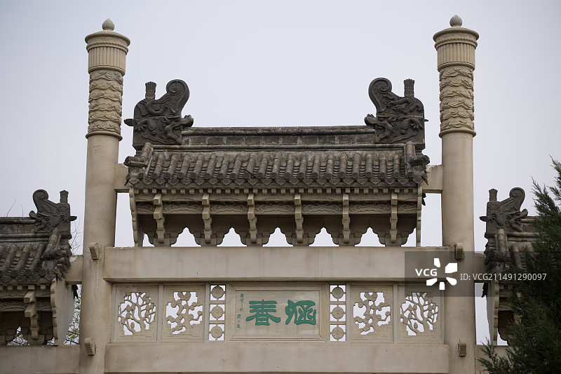 西山森林公园后山风景图片素材