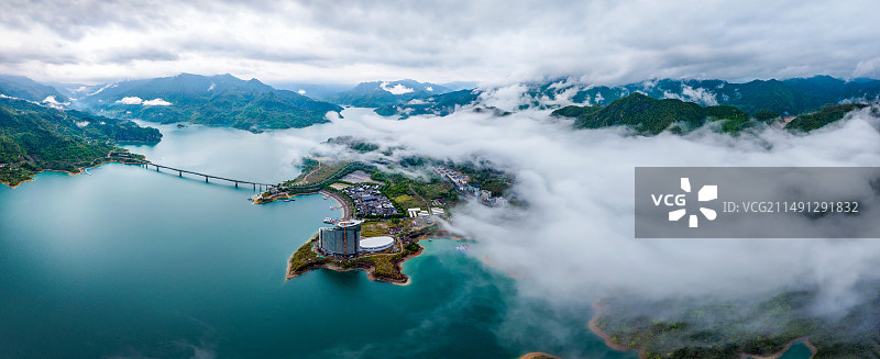 大美千峡湖图片素材