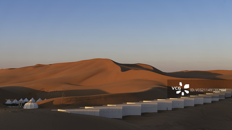 阿拉善沙漠图片素材