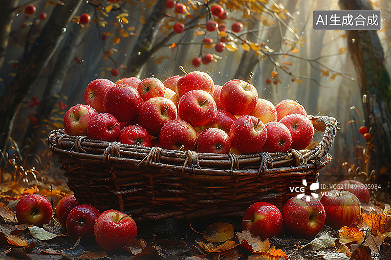 【AI数字艺术】令人心旷神怡的新鲜水果refreshing fresh fruits图片素材