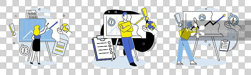 数据可视化创意方法图片素材