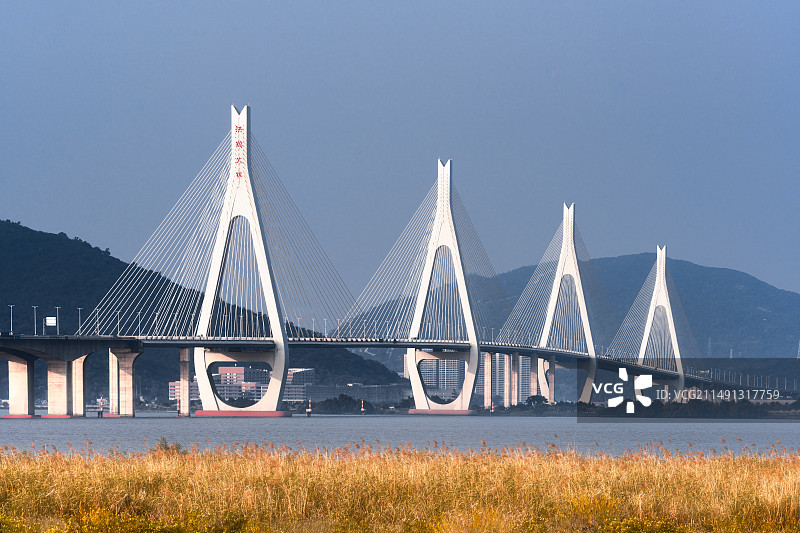 珠海跨海大桥洪鹤大桥图片素材