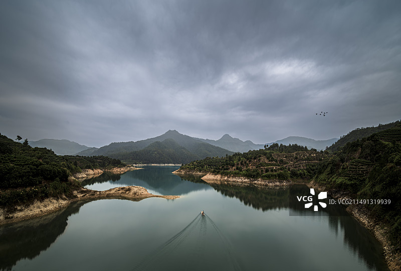 飞云湖（浙江泰顺百丈镇）图片素材