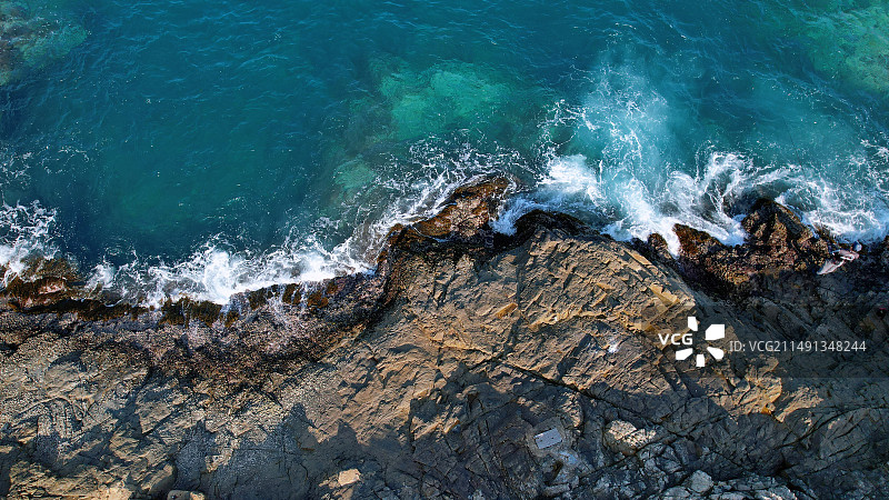 香港东龙岛航拍图片素材