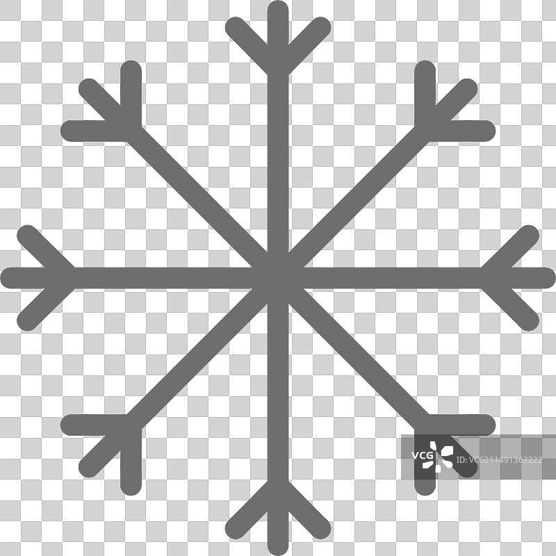 保持冷藏线性图标图片素材