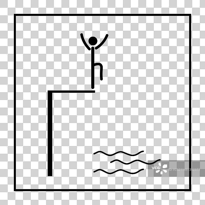 跳板跳水运动的种类图片素材