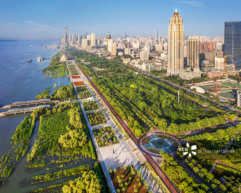 汉口江滩图片素材