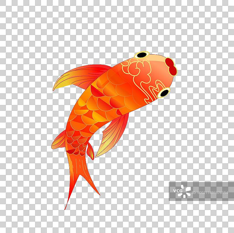 鱼鲤鱼国风吉祥好运图片素材