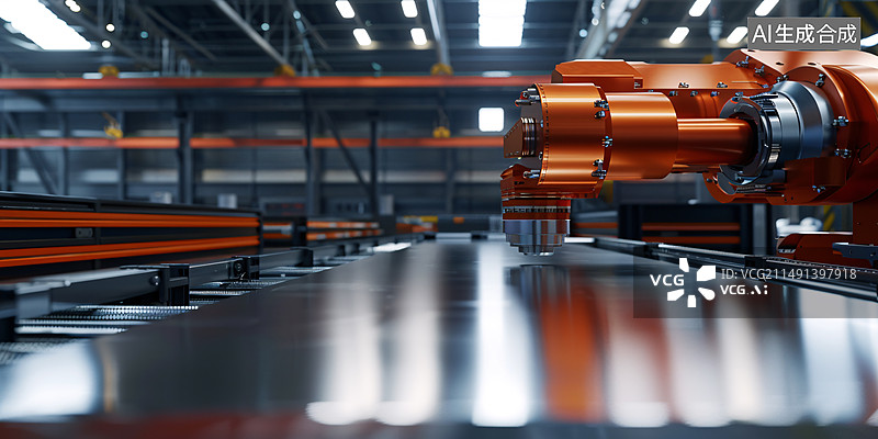 【AI数字艺术】机械工场图片素材