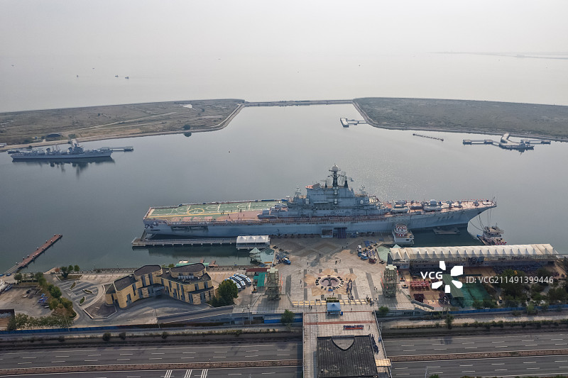 泰达航母天津滨海新区航母主题公园军事图片素材
