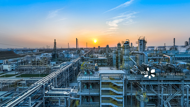 湖南石化千亿级化工项目图片素材