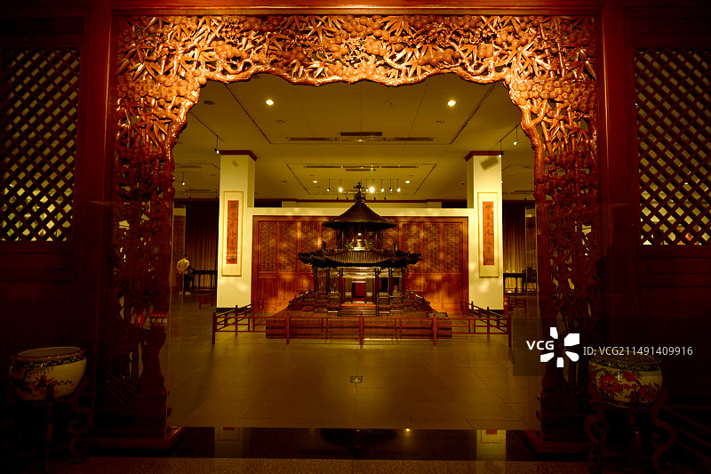 中国紫檀博物馆展品图片素材