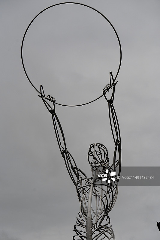 贝尔法斯特著名雕塑图片素材