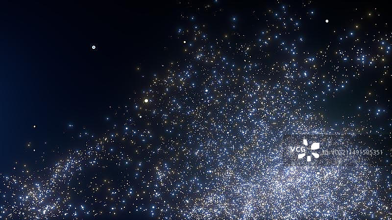 炫酷未来粒子科技背景图图片素材