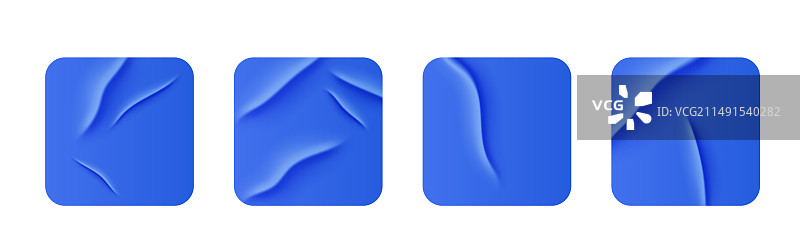 白色贴纸纸片图片素材