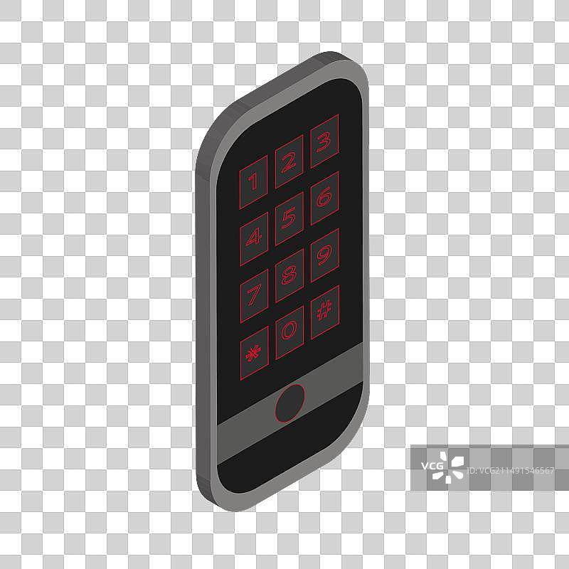 密码电子锁图片素材