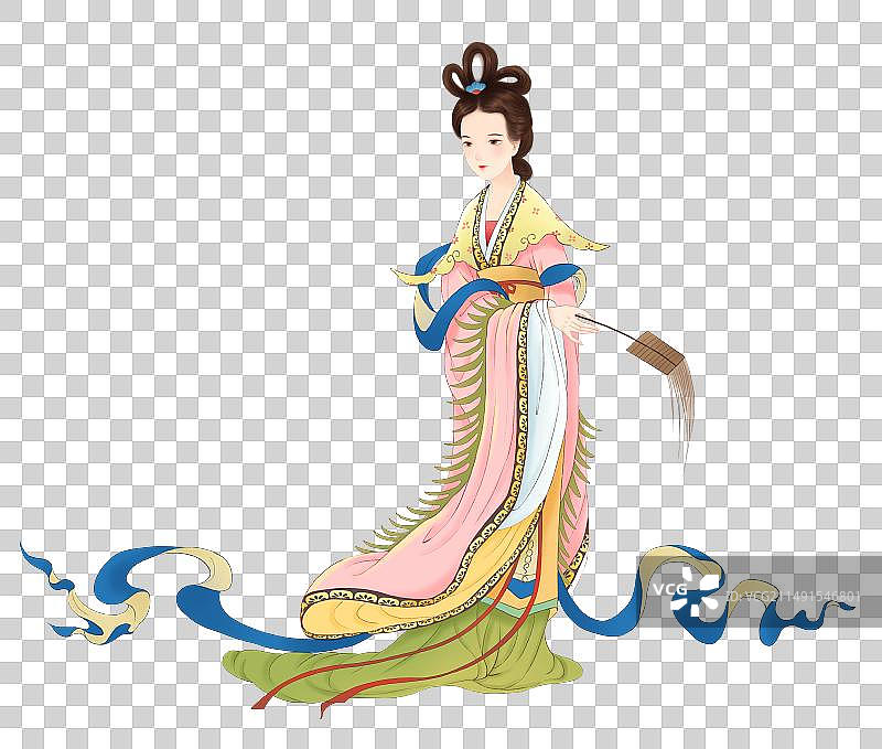 汉服仙女元素图片素材