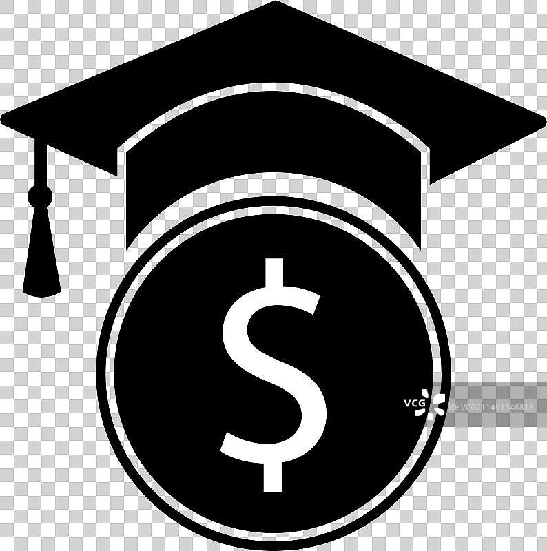 助学贷款图标学术奖学金标志图片素材