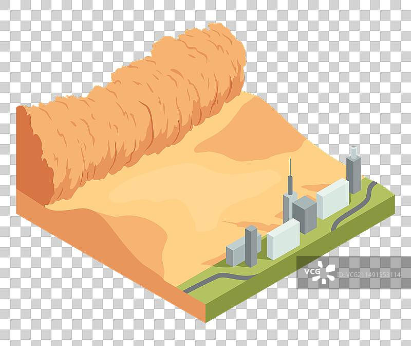 沙尘暴自然灾害图片素材