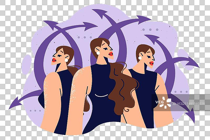 身着晚礼服的女演员图片素材