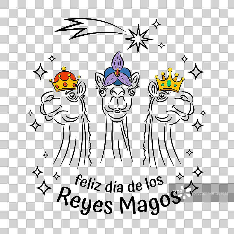 三智者与三骆驼图片素材