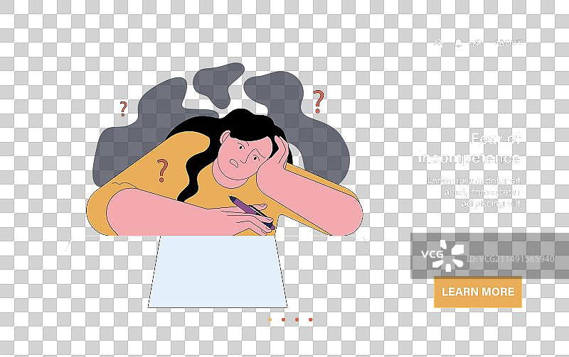 对无能的恐惧黑暗或夜间模式网络图片素材