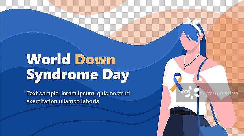 世界唐氏综合征日图片素材