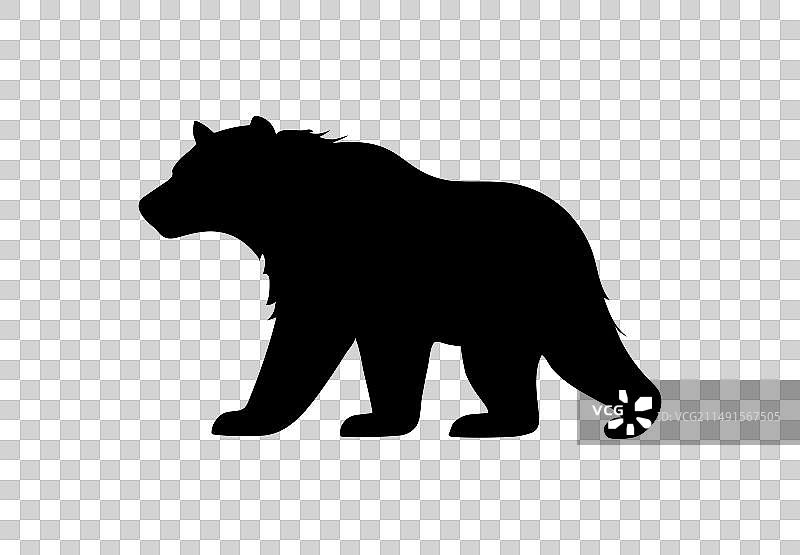 熊标志图标图片素材