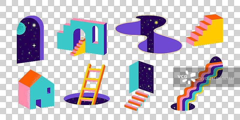 超现实抽象迷幻合集图片素材