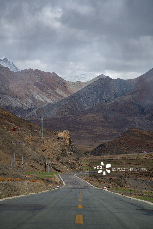乃钦康桑雪山图片素材