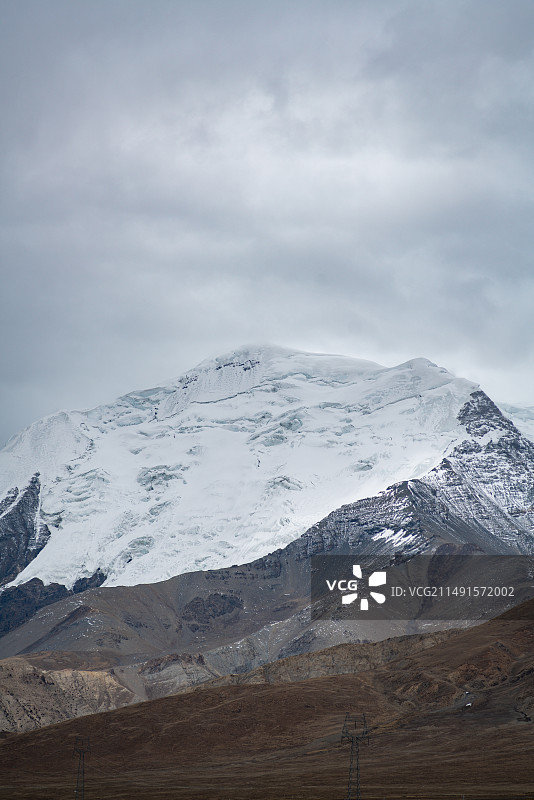 乃钦康桑雪山图片素材