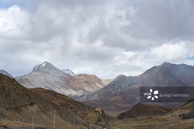 乃钦康桑雪山图片素材