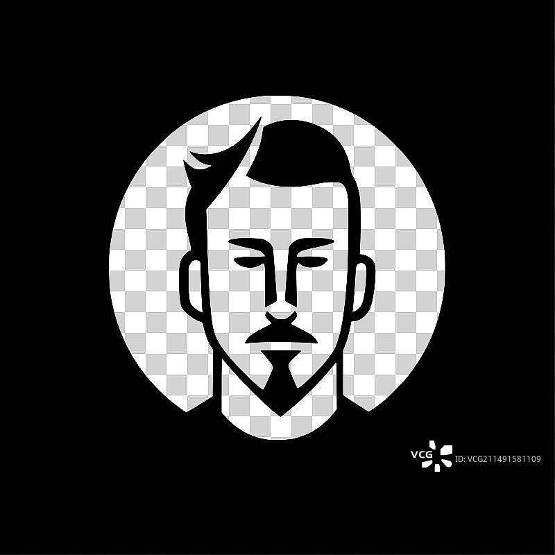 足球 - 简约剪影图片素材