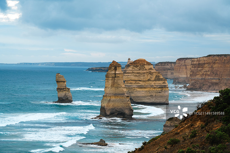最美沿海公路 - 墨尔本大洋路图片素材