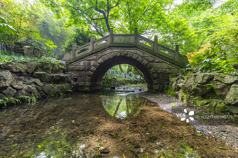 杭州三天竺上香古道图片素材