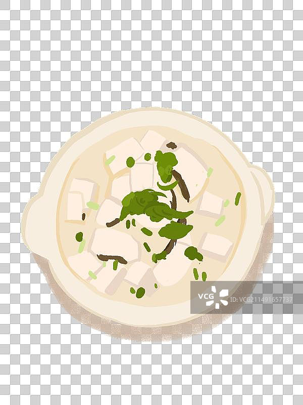 鱼片豆腐汤图片素材
