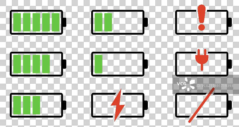电池充电图标图片素材