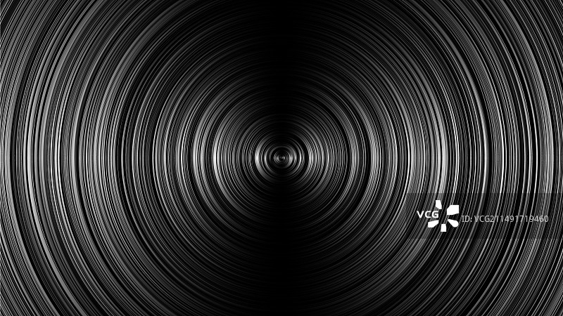 黑色各向异性圆形拉丝金属表面图片素材